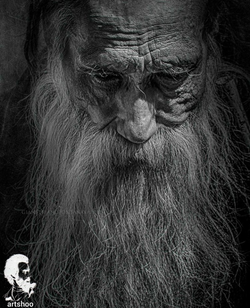 مدل پرتره سیاه قلم